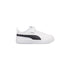 Sneakers primi passi bianche da bambino con striscia a contrasto Puma Rickie AC Inf, Brand, SKU s334000179, Immagine 0